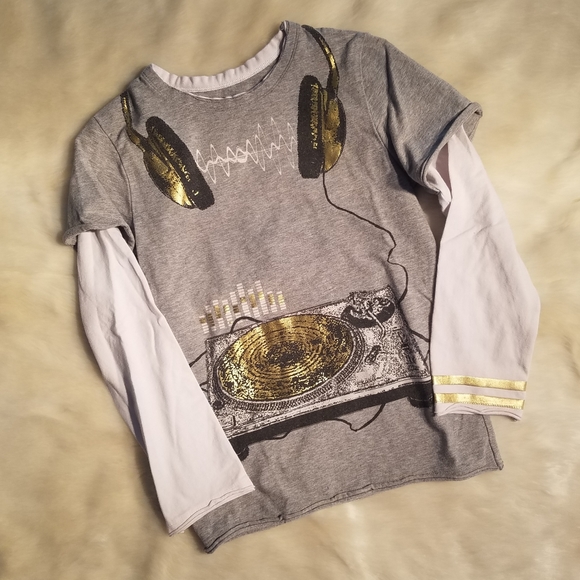 Mini Shiatsu Set of 2 Long Sleeved Shirts size 6 - Picture 2 of 10